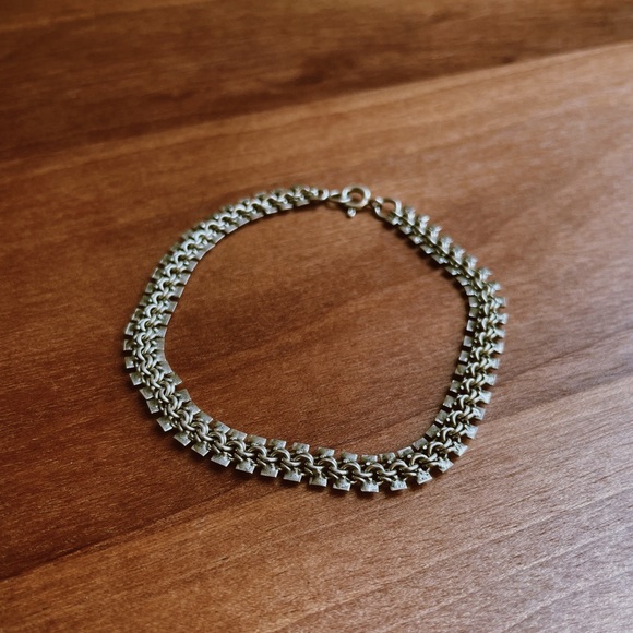 Sterling Silver Rope Chain Style bracelet - Picture 3 of 6